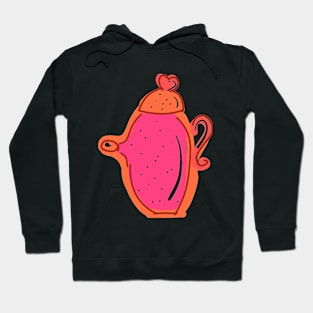 COFFEE POT WITH HAND ON HIP Hoodie